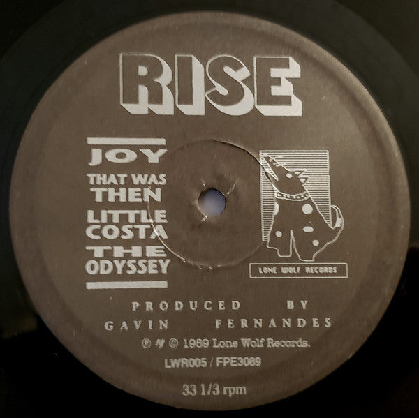 Rise (8) : Joy (12", S/Sided, Etch)