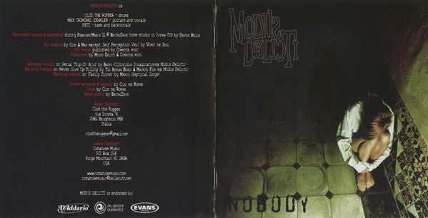Modus Delicti : Nobody (CD, Album)