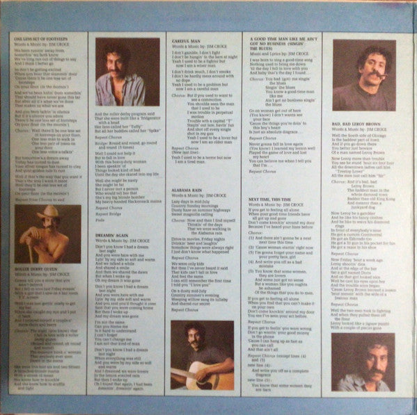 Jim Croce : Life And Times (LP, Album, Uni)