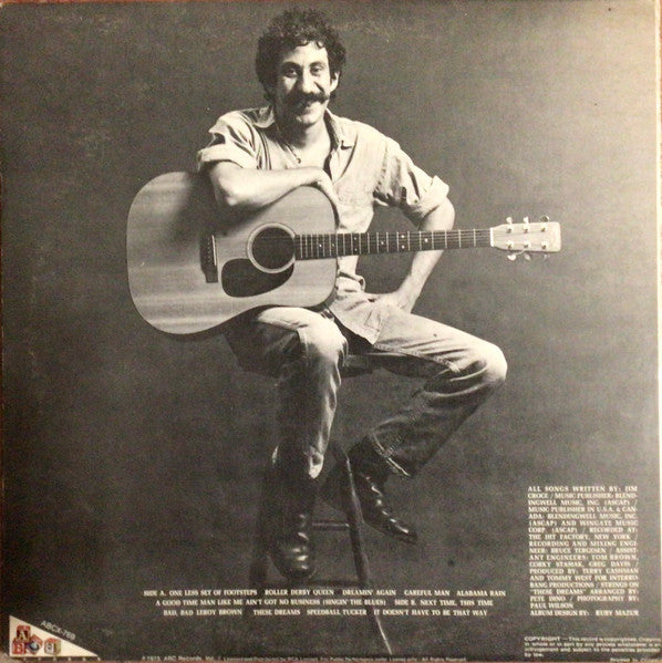 Jim Croce : Life And Times (LP, Album, Uni)