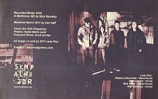 Lady Piss : Streaming (12", EP)