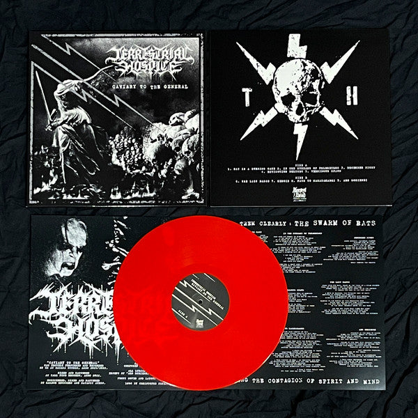 Terrestrial Hospice : Caviary to the General (LP, Album, Ltd, Red)