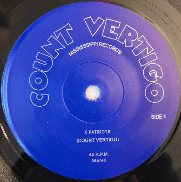 Count Vertigo : X Patriots (7", RE, RM)