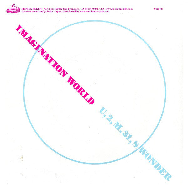 Registrators : Imagination World / U, 2, M, 31, S Wonder (7", Single)