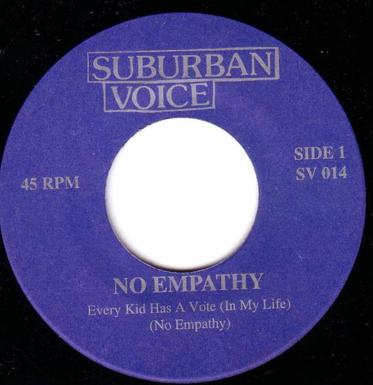 No Empathy / The Wretched Ones : No Empathy / The Wretched Ones (7")