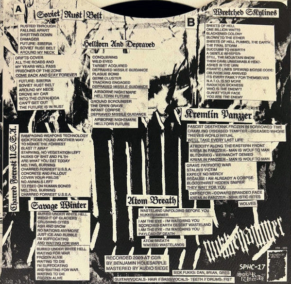 Nukkehammer : Soviet Rust Belt E.P. (7", EP)