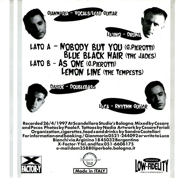 Hollywood Playboys (2) : Hollywood Playboys (7", EP, Mono)