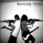 Burning Itch : Antisocial Paranoia (7", Mono, W/Lbl)