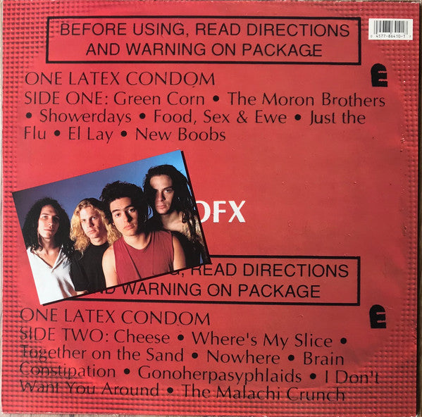 NOFX : Ribbed (LP, Album, RP)