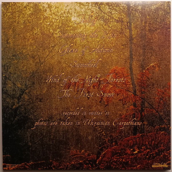 Drudkh : Autumn Aurora (LP, Album, RE, Gat)