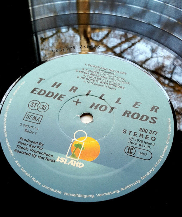 Eddie And The Hot Rods : Thriller (LP, Album)