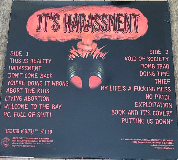 Oppressed Logic : It's Harassment (LP, Album, Tra)