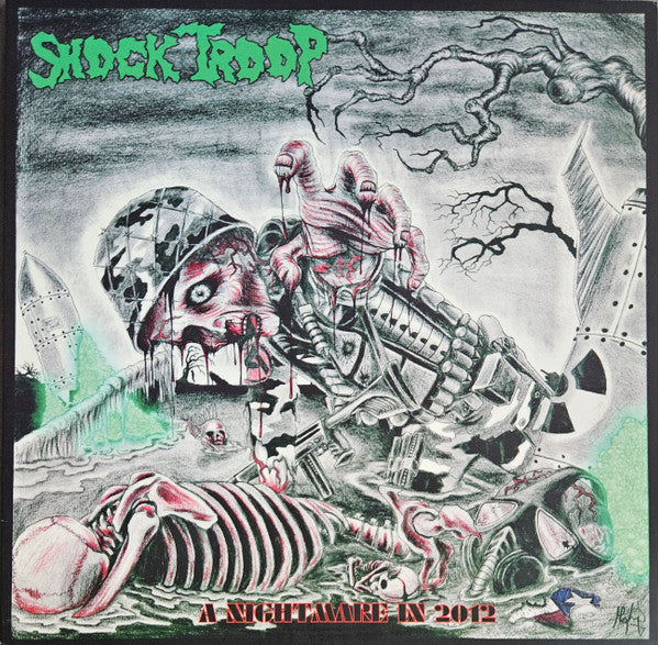 Shock Troop : A Nightmare In 2012 (12", MiniAlbum, Ltd, Ora)