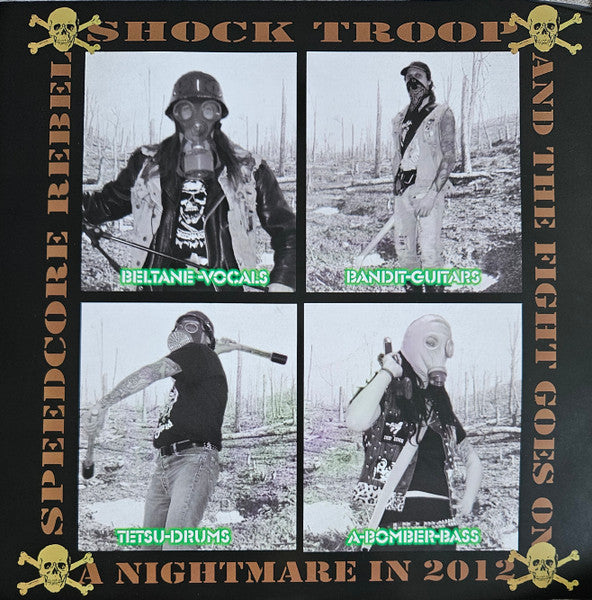 Shock Troop : A Nightmare In 2012 (12", MiniAlbum, Ltd, Ora)