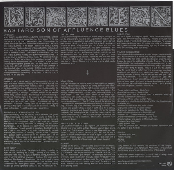 Devotion (16) : Bastard Son Of Affluence Blues (LP, Album)