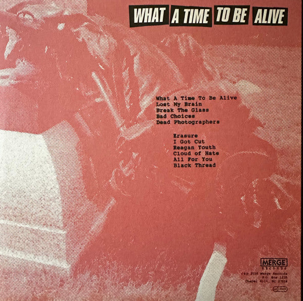 Superchunk : What A Time To Be Alive (LP, Album, RE)