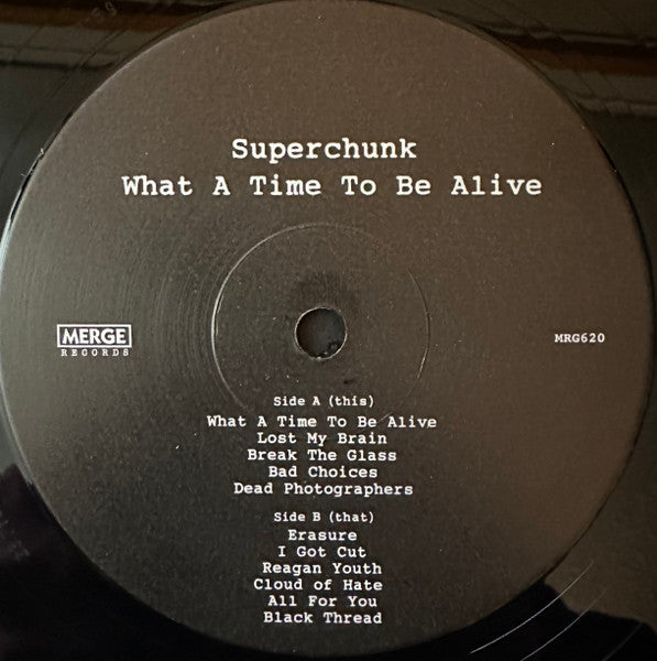 Superchunk : What A Time To Be Alive (LP, Album, RE)