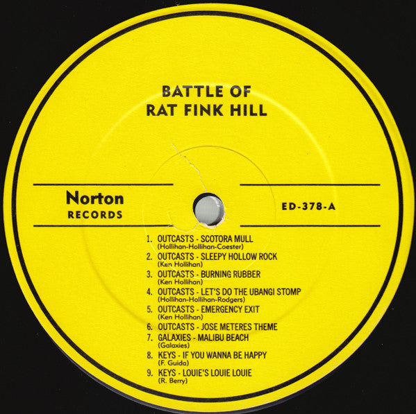 Various : Battle Of Rat Fink Hill (LP, Comp)