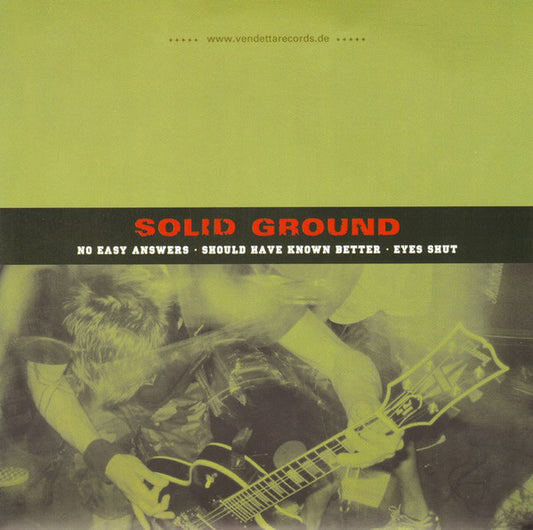Never Enough (2) / Solid Ground (5) : Never Enough / Solid Ground (7", EP)