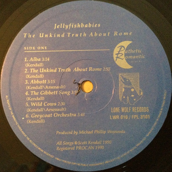 Jellyfishbabies : The Unkind Truth About Rome (LP, Album)