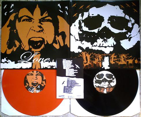 Various : Hate / Love (LP + LP, Ora + Comp, Ltd, RP)