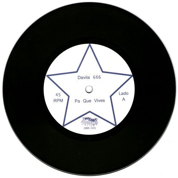Davila 666 : Pa Que Vives (7", Single)