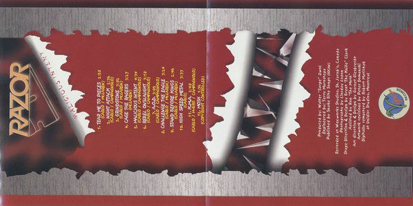 Razor (2) : Malicious Intent (CD, Album, RE)