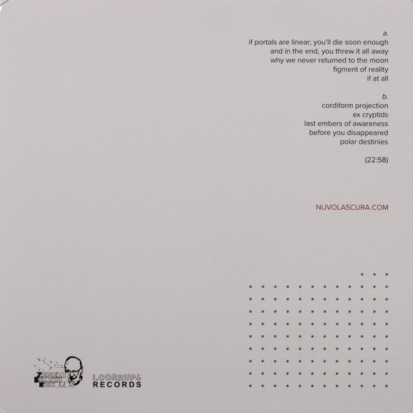 Nuvolascura : How This All Ends  (LP, Album, Pin)