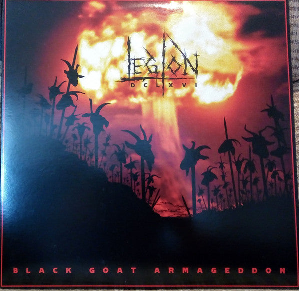 Legion* : Black Goat Armageddon (LP, Album, Red)