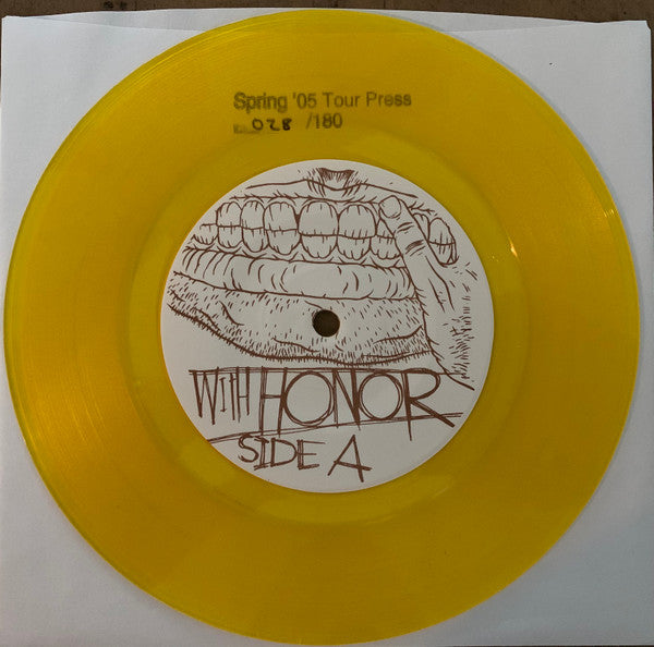 With Honor / The Distance (6) : With Honor & The Distance (7", Cle)