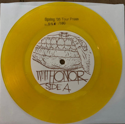 With Honor / The Distance (6) : With Honor & The Distance (7", Cle)