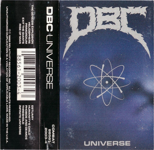 D.B.C. : Universe (Cass, Album)