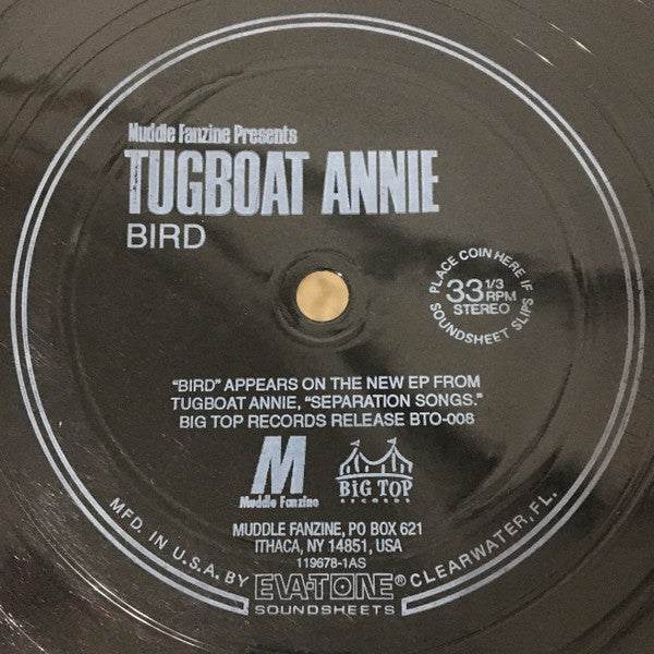 Tugboat Annie / The Wicked Farleys : Bird / Feel The Mores (Flexi, 7", Shape)