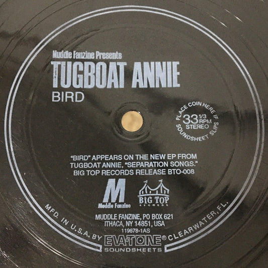 Tugboat Annie / The Wicked Farleys : Bird / Feel The Mores (Flexi, 7", Shape)