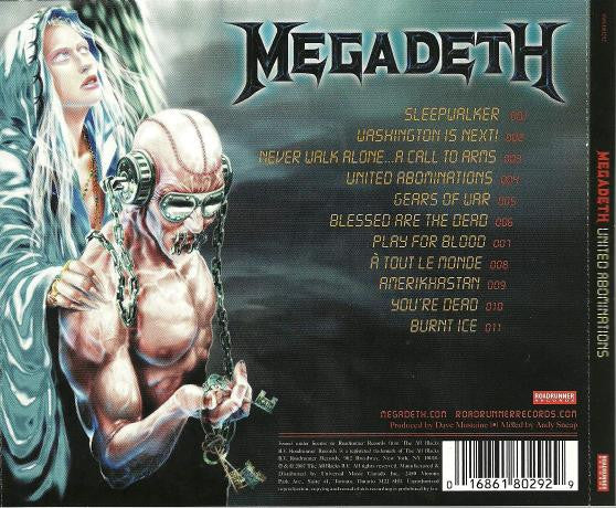 Megadeth : United Abominations (CD, Album)