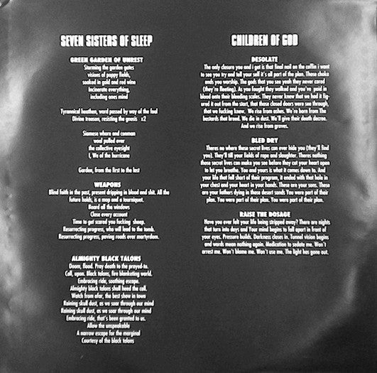 Seven Sisters Of Sleep (2) / Children Of God : Seven Sisters Of Sleep / Children Of God (12")