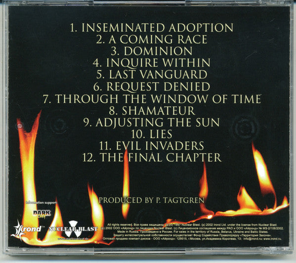 Hypocrisy : The Final Chapter (CD, Album, RE)