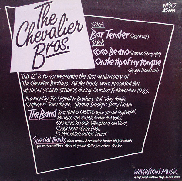 The Chevalier Brothers : Bar Tender (12", Ltd)