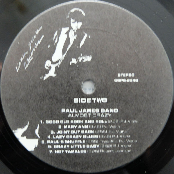 Paul James Band : Almost Crazy (LP, Album)