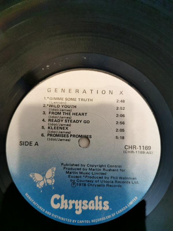 Generation X (4) : Generation X (LP, Album)
