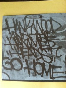 Hank Wood And The Hammerheads : Go Home! (LP, W/Lbl)