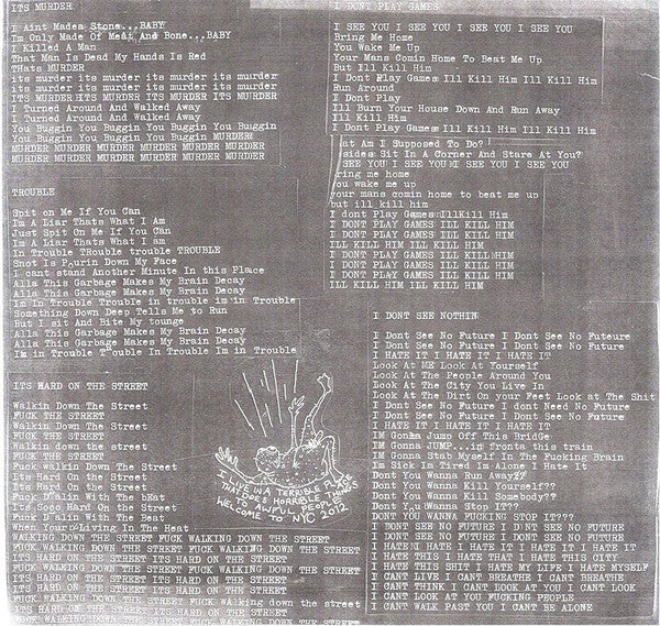 Hank Wood And The Hammerheads : Go Home! (LP, W/Lbl)