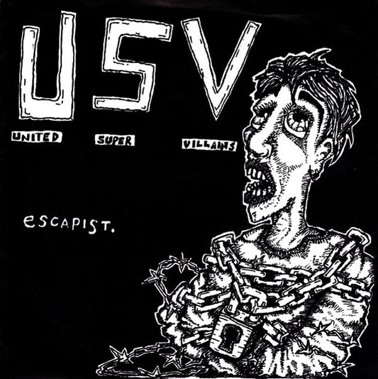 United Super Villains : Escapist (7", Pin)