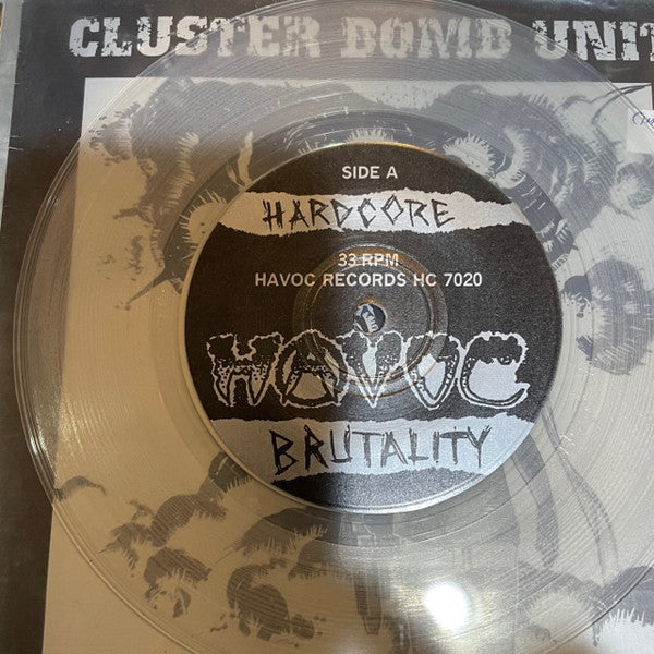 Cluster Bomb Unit : ...And The Dirty Little Weapons (7", EP, Cle)