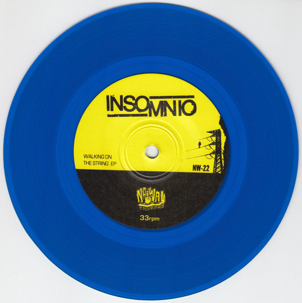 Insomnio : Walking On The String (7", EP, Blu)