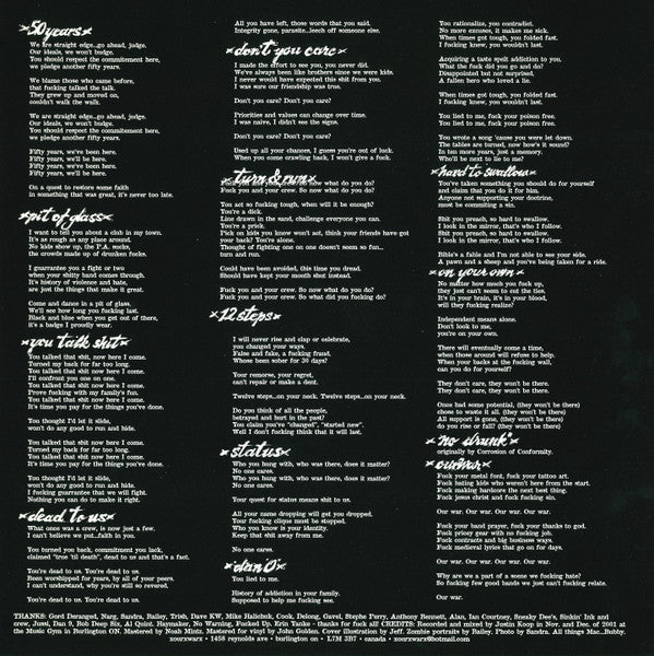 Our War : If You're Not Now.... ..You're Fucking Dead! (10", EP, Red)