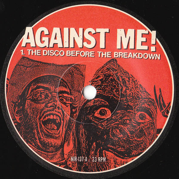 Against Me! : The Disco Before The Breakdown (7", EP, RP)