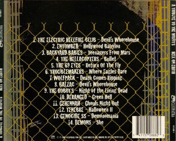 Various : A Tribute To The Misfits: Hell On Earth (CD, Comp)