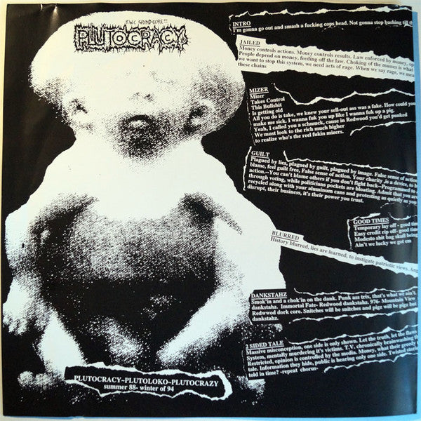 Plutocracy : Dankstahz (10", Album, RE)