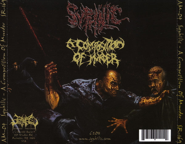 Syphilic : A Composition Of Murder (CD, Album)